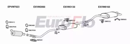 Система выпуска ОГ EuroFlo VWTRA19D 7011F